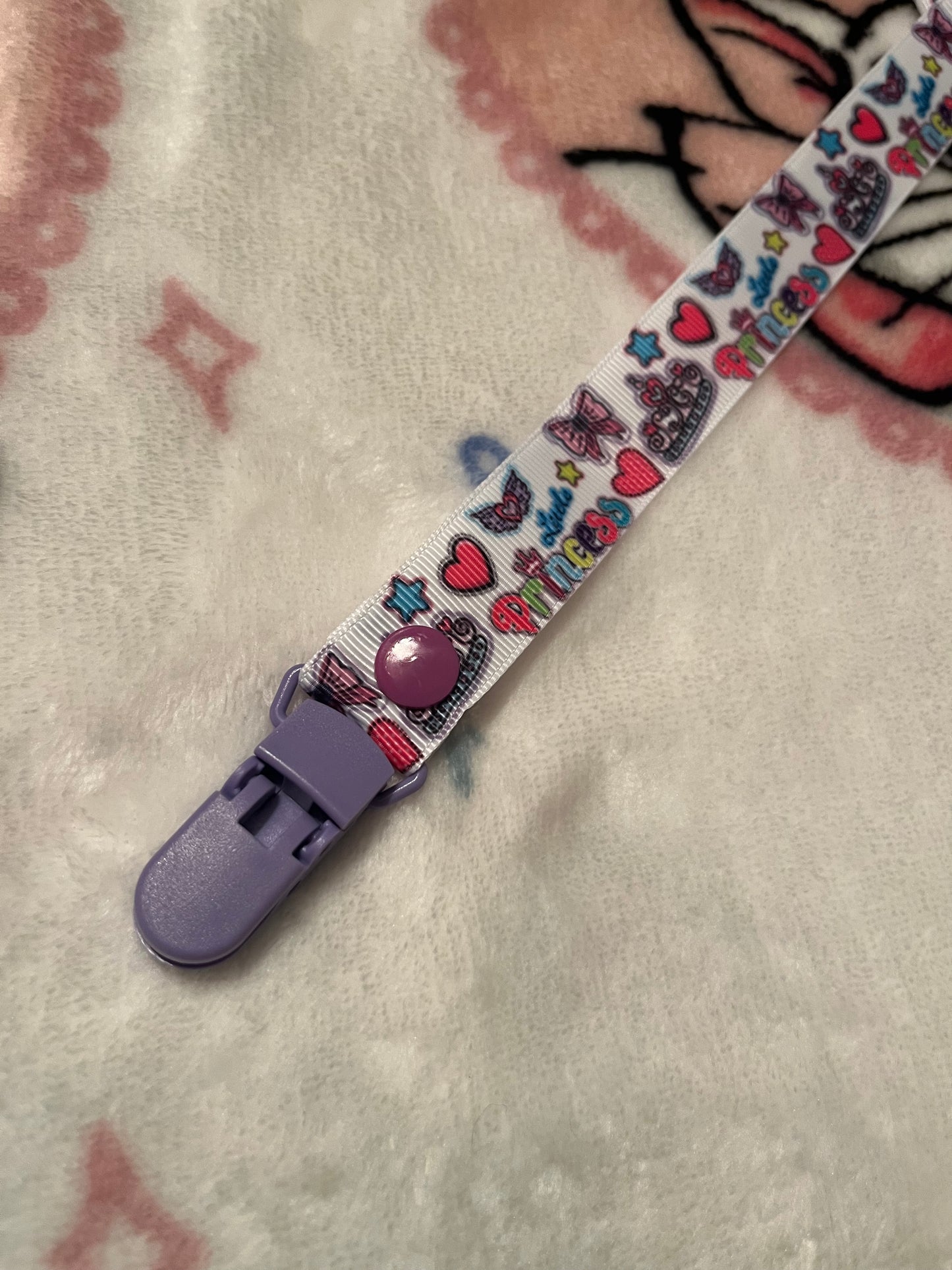Little Princess Pacifier Clip