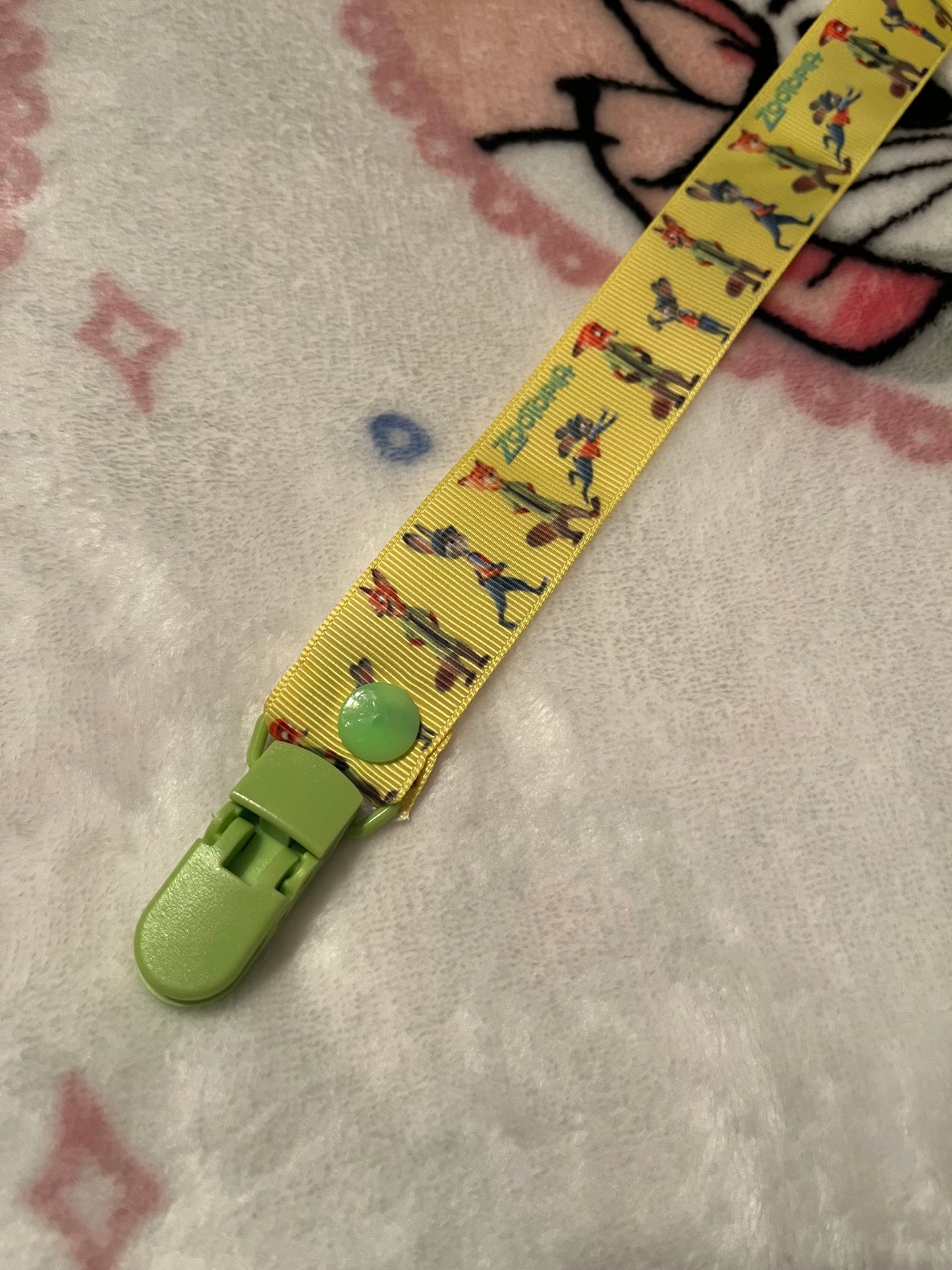Zootopia Pacifier Clip