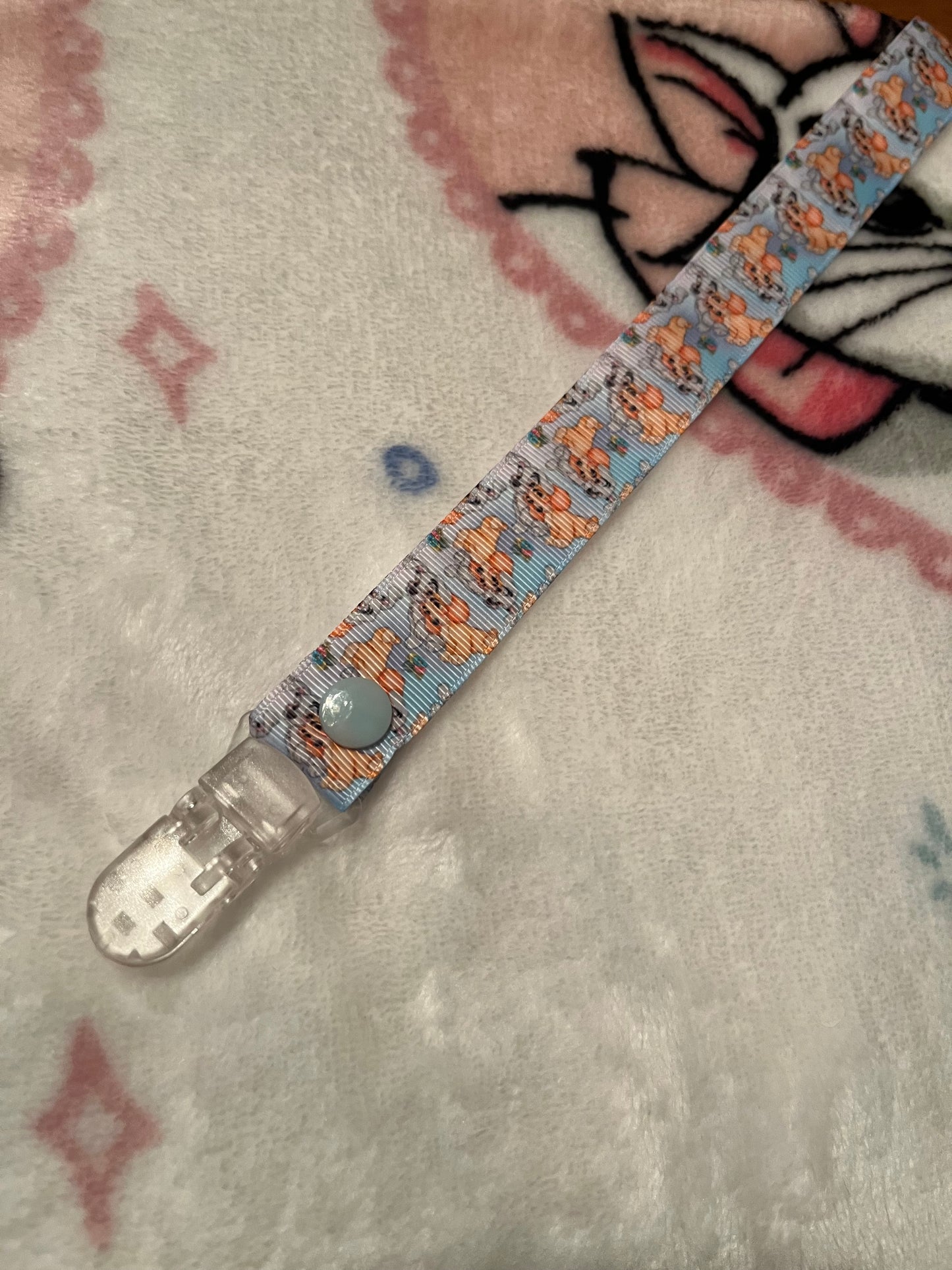 Baby Lady and The Tramp Pacifier Clip