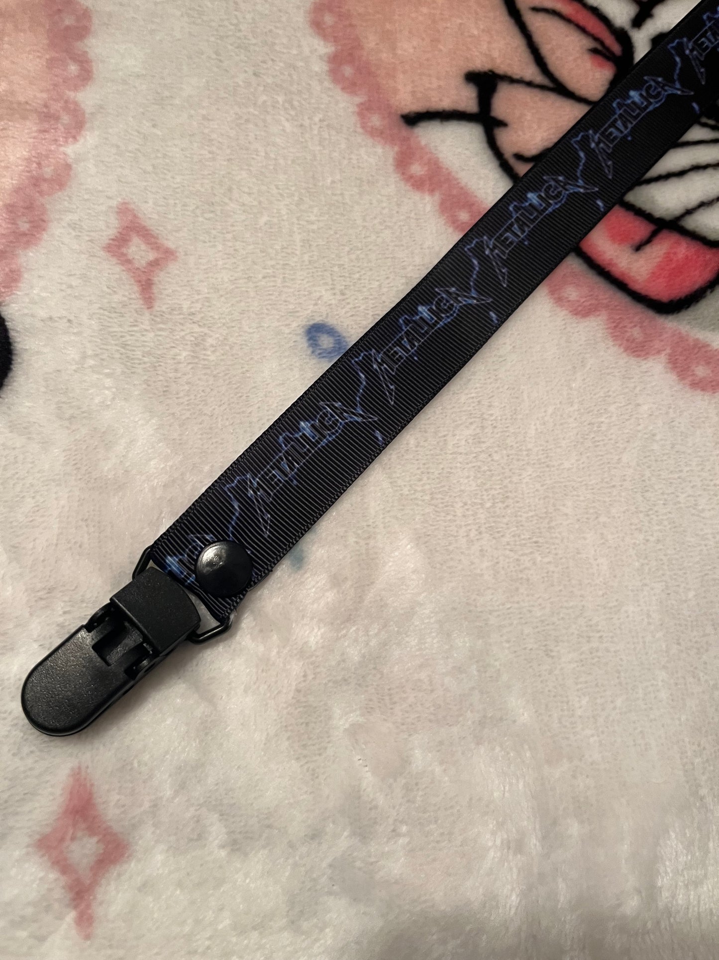 Metallica Pacifier Clip