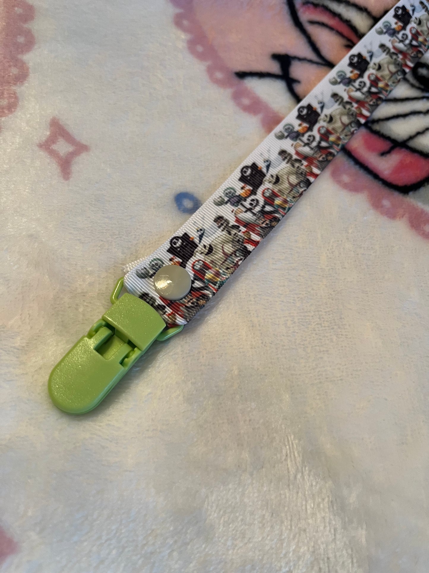 Nightmare Before Christmas Pacifier Clip