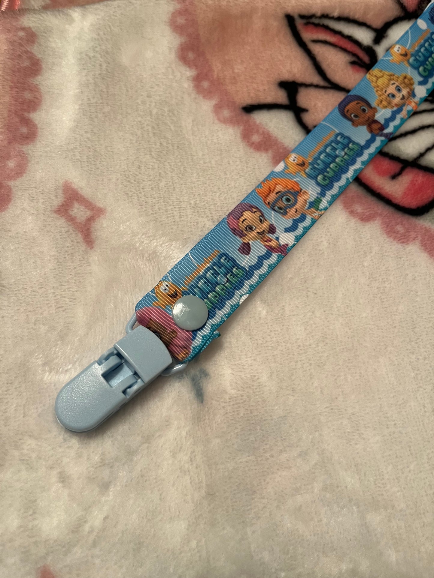 Bubble Guppies Pacifier Clip