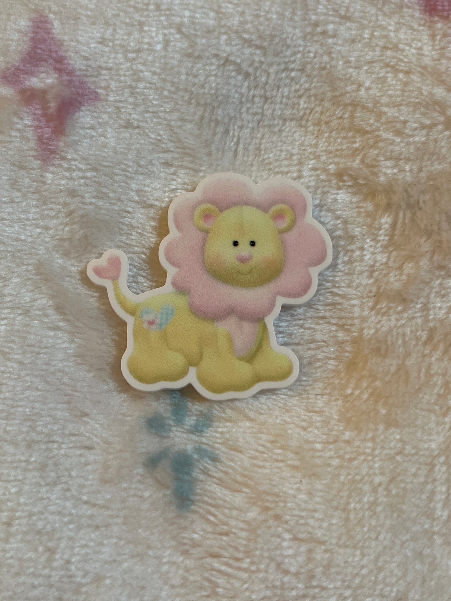 Pink and Yellow Lion Planar