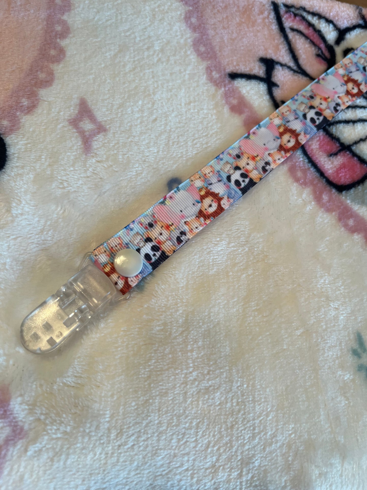 Animals Pacifier Clip