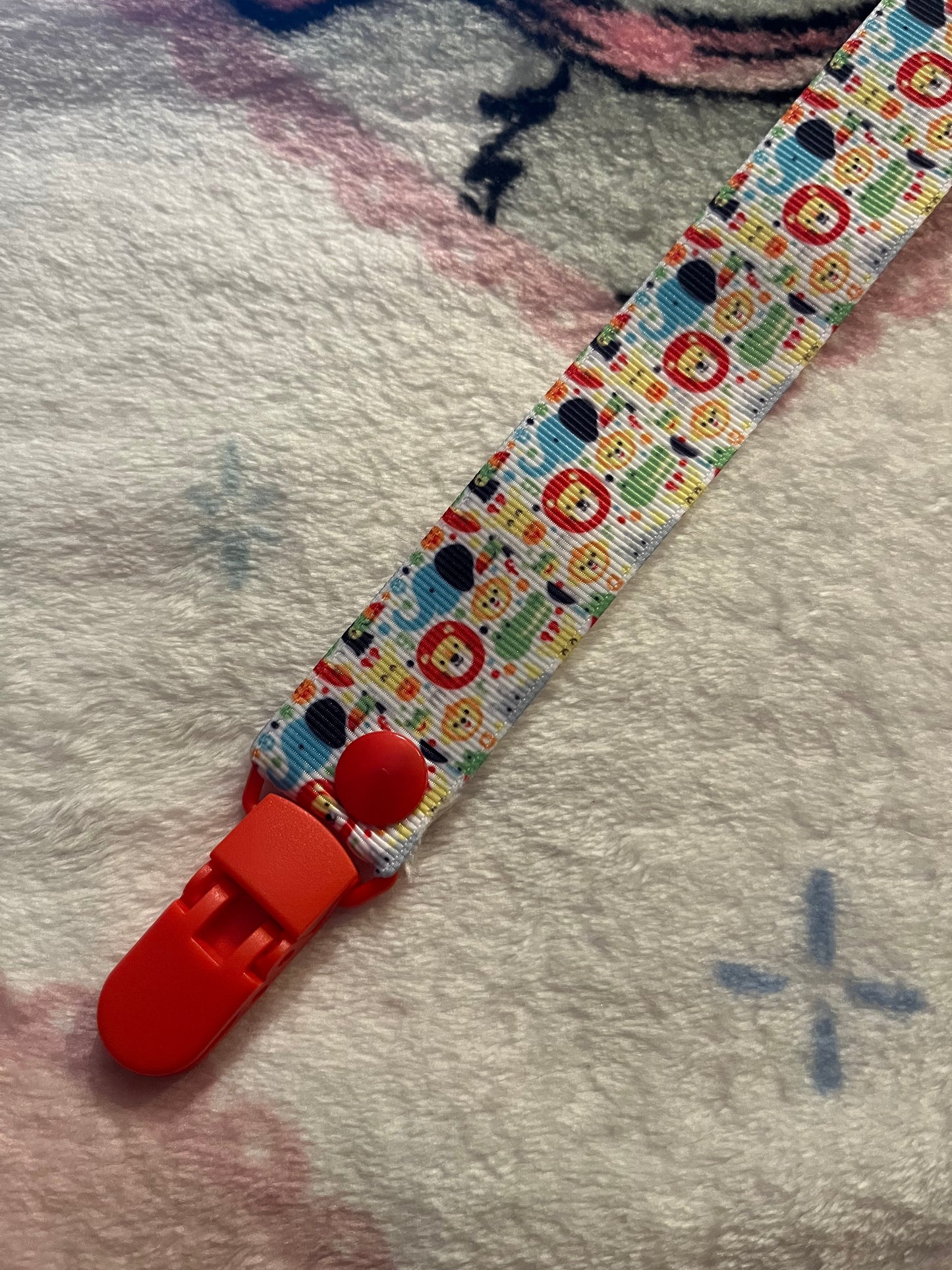 Animals Pacifier Clip