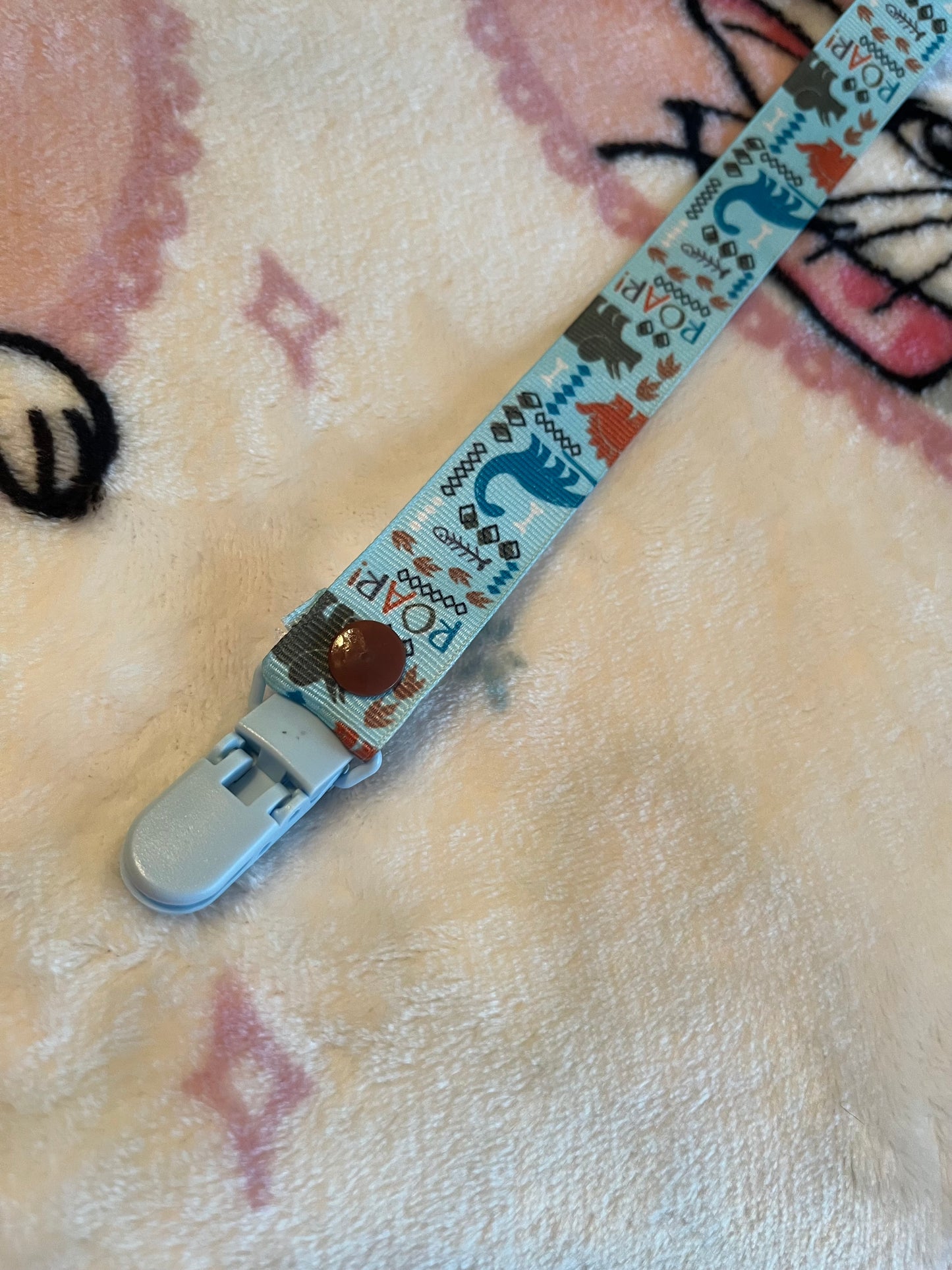 Dinos Pacifier Clip