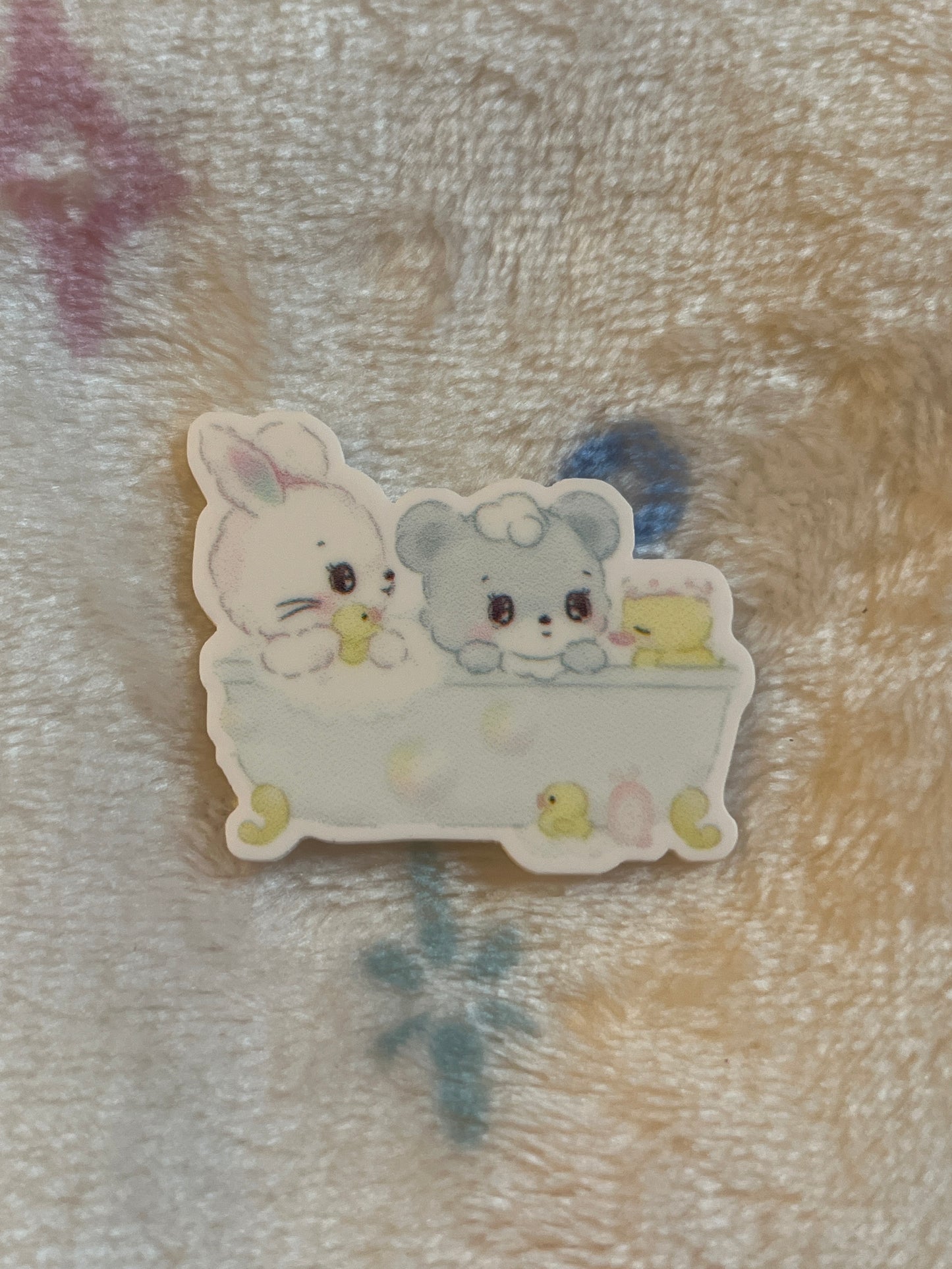 Bunny and Bear Bath Planar