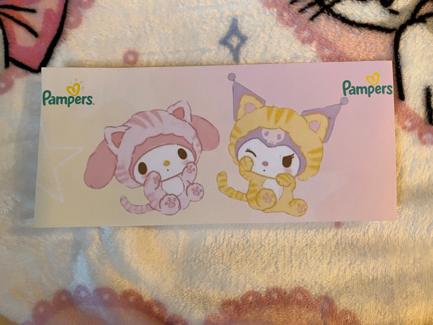 My Melody and Kuromi Cats Diaper Tape