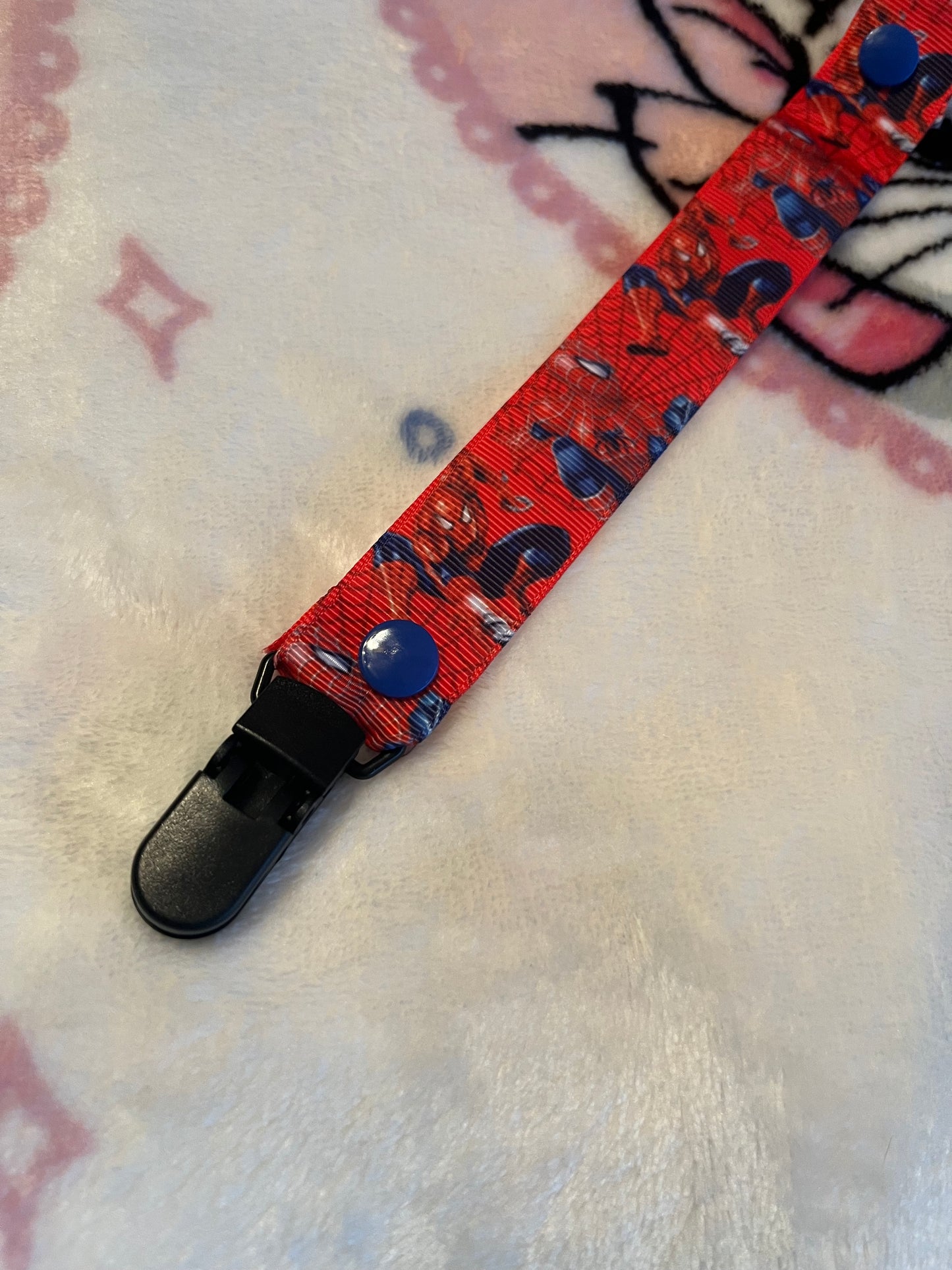 Spider-Man Pacifier Clip