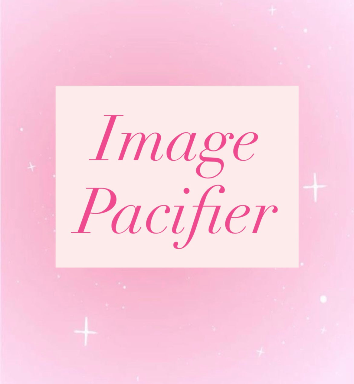 Custom Image Pacifier