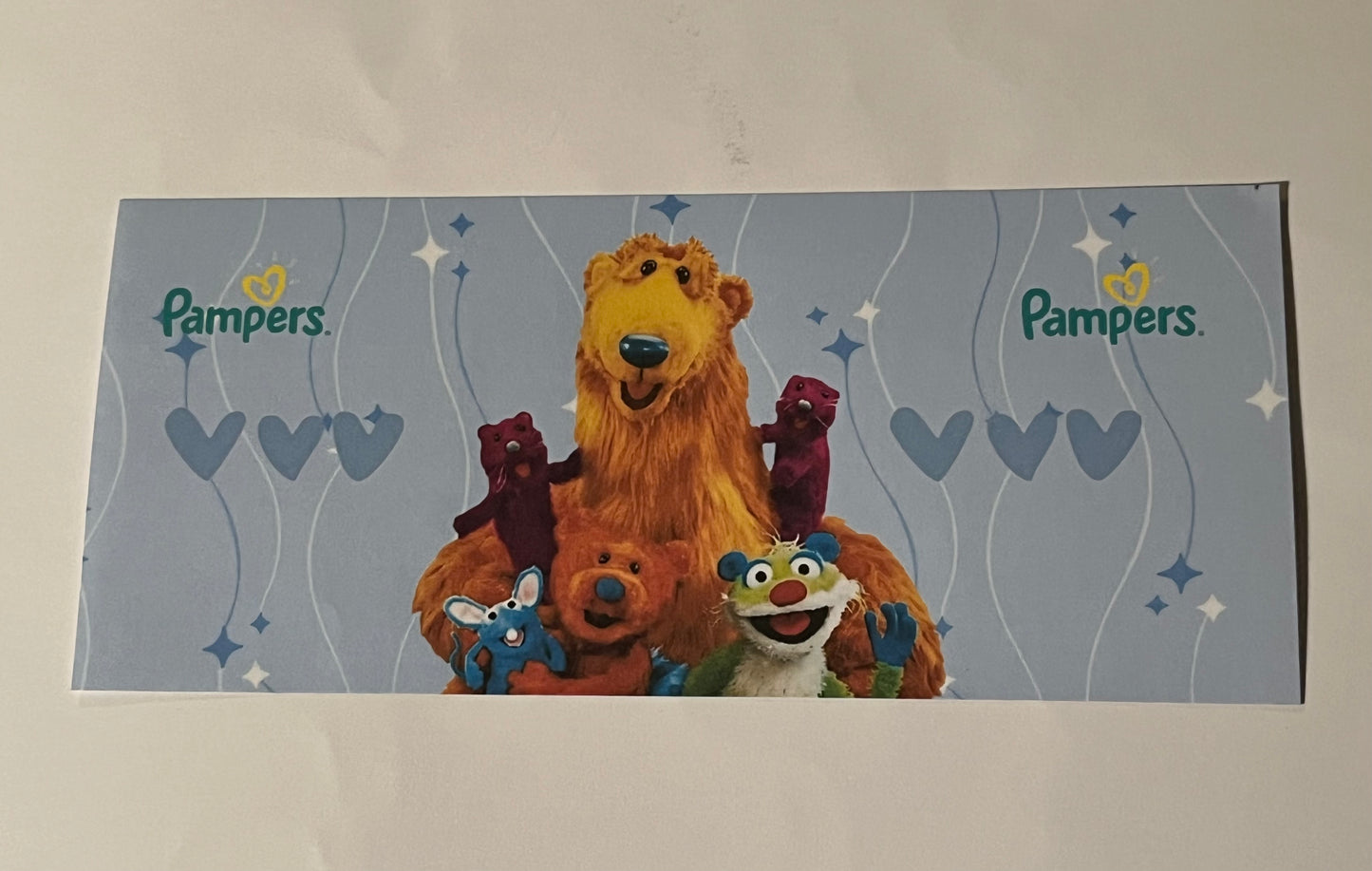 Bear in The Big Blue House Diaper Tape