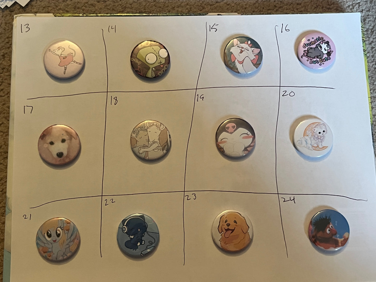 Artist’s Choice Custom (BUTTON CENTER)