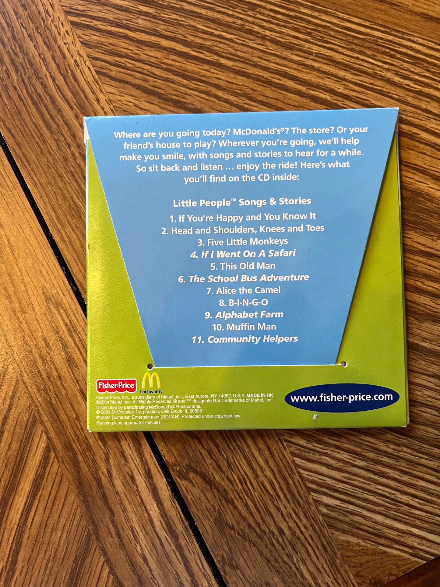 Fisher Price CD