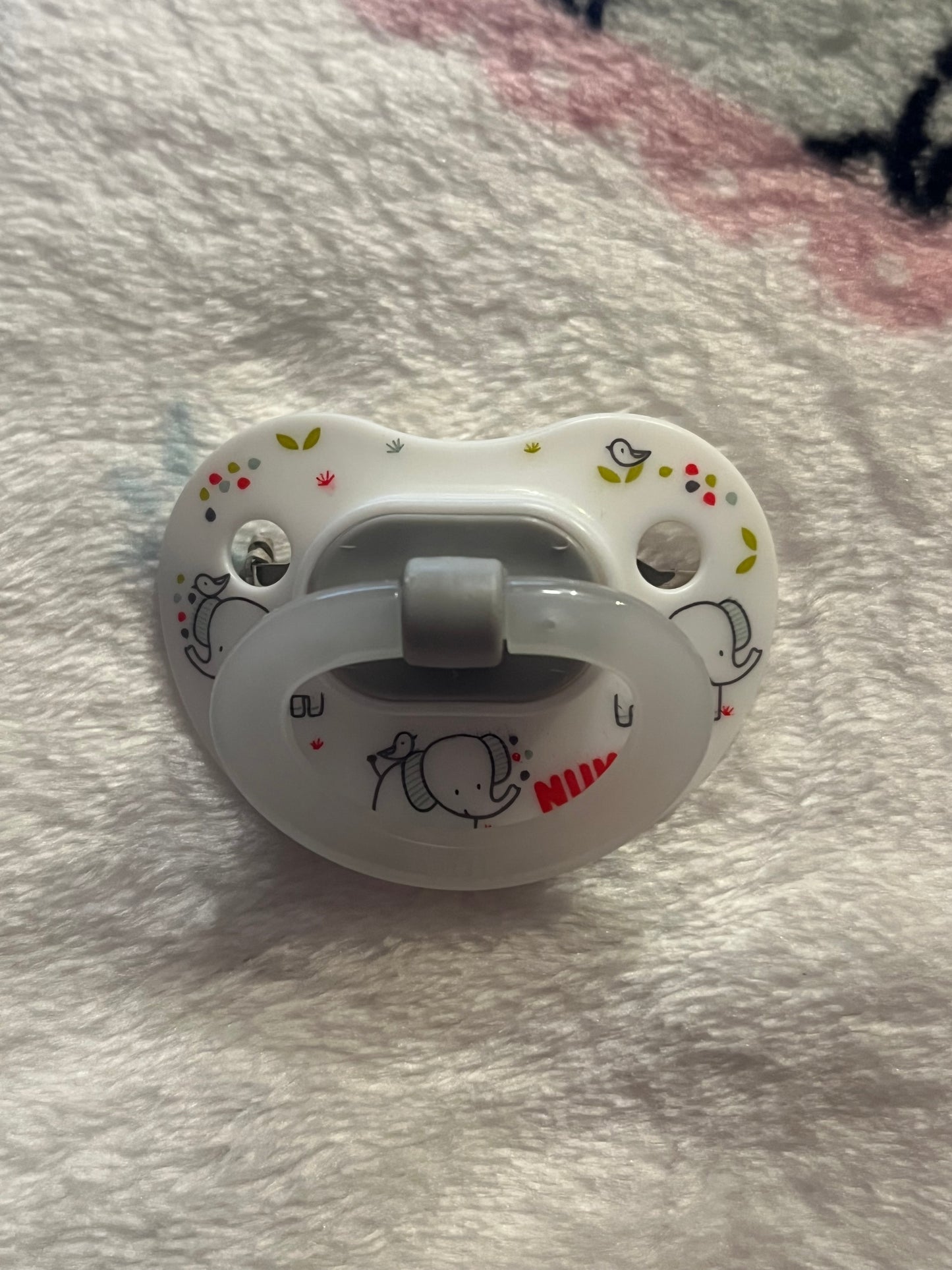 Elephants Plushie Paci