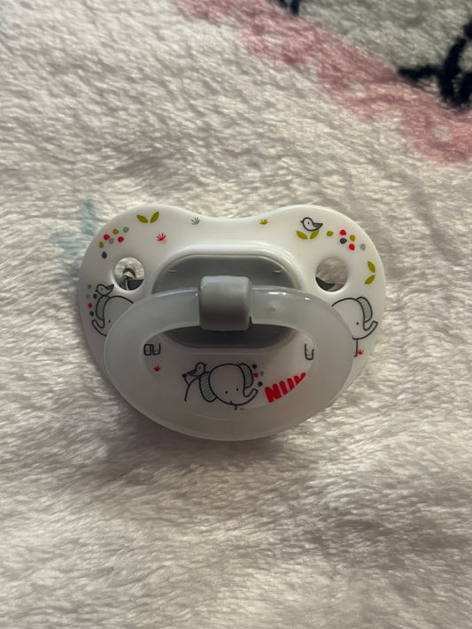 Elephants Plushie Paci