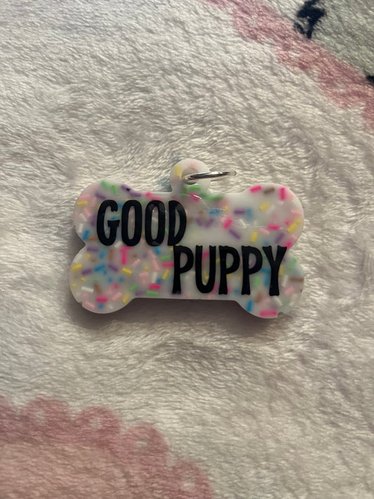 Good Puppy Dog Tag