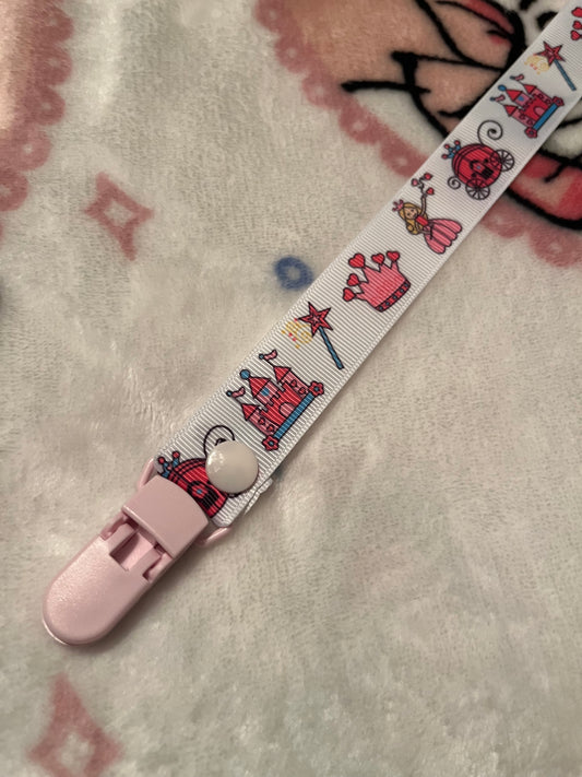 Princess Pacifier Clip