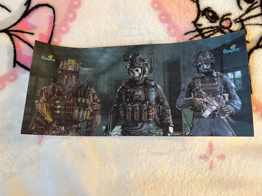 Call of Duty Diaper Tape