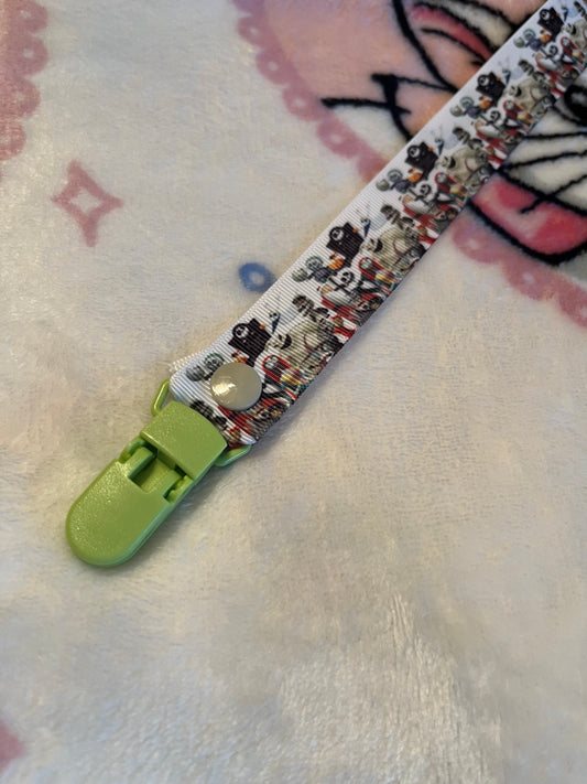 Nightmare Before Christmas Pacifier Clip