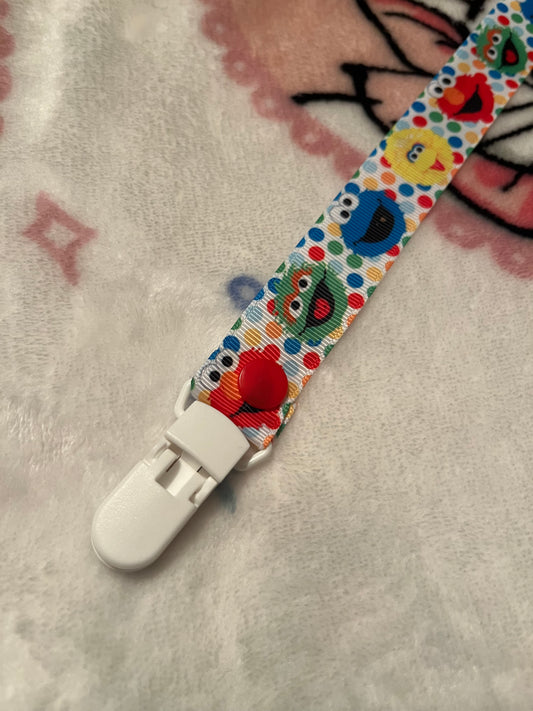 Sesame Street Pacifier Clip