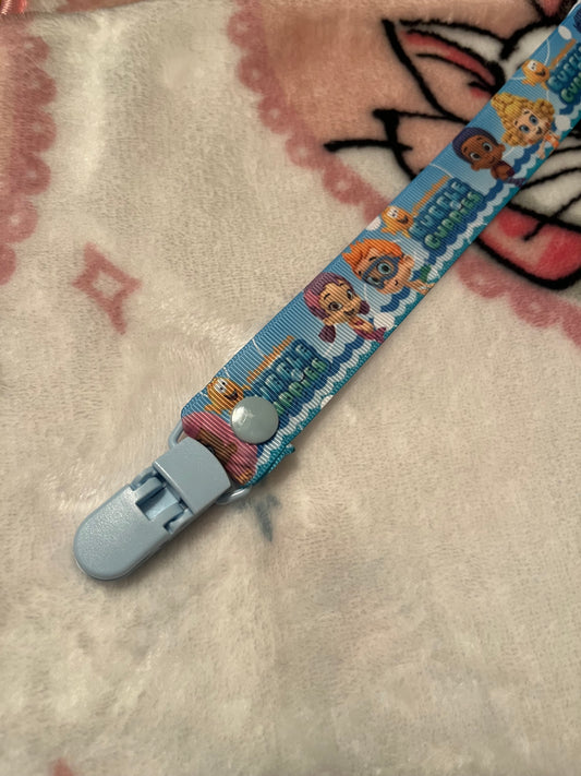 Bubble Guppies Pacifier Clip