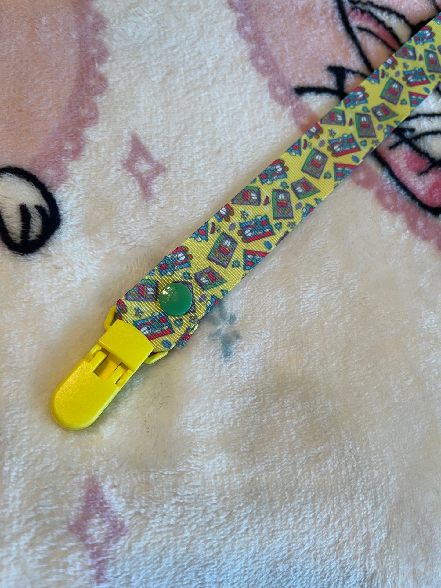 Garfield and Odie Pacifier Clip