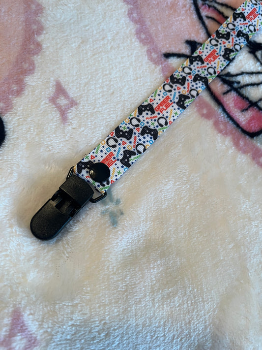 Gamer Fuel Pacifier Clip