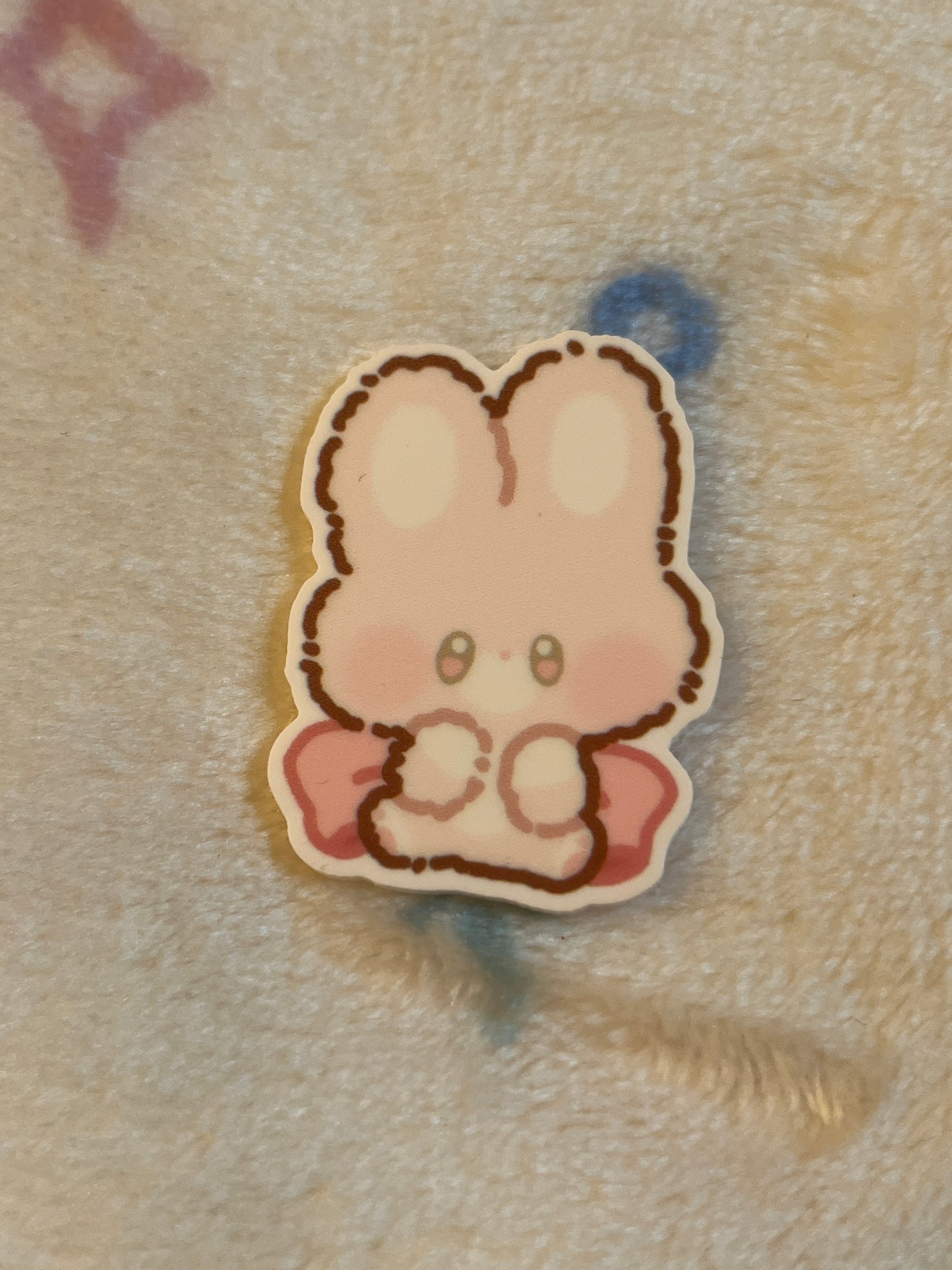 Pink Bunny with Pink Bow Planar
