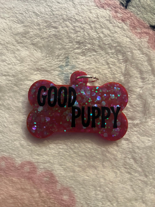 Good Puppy Dog Tag
