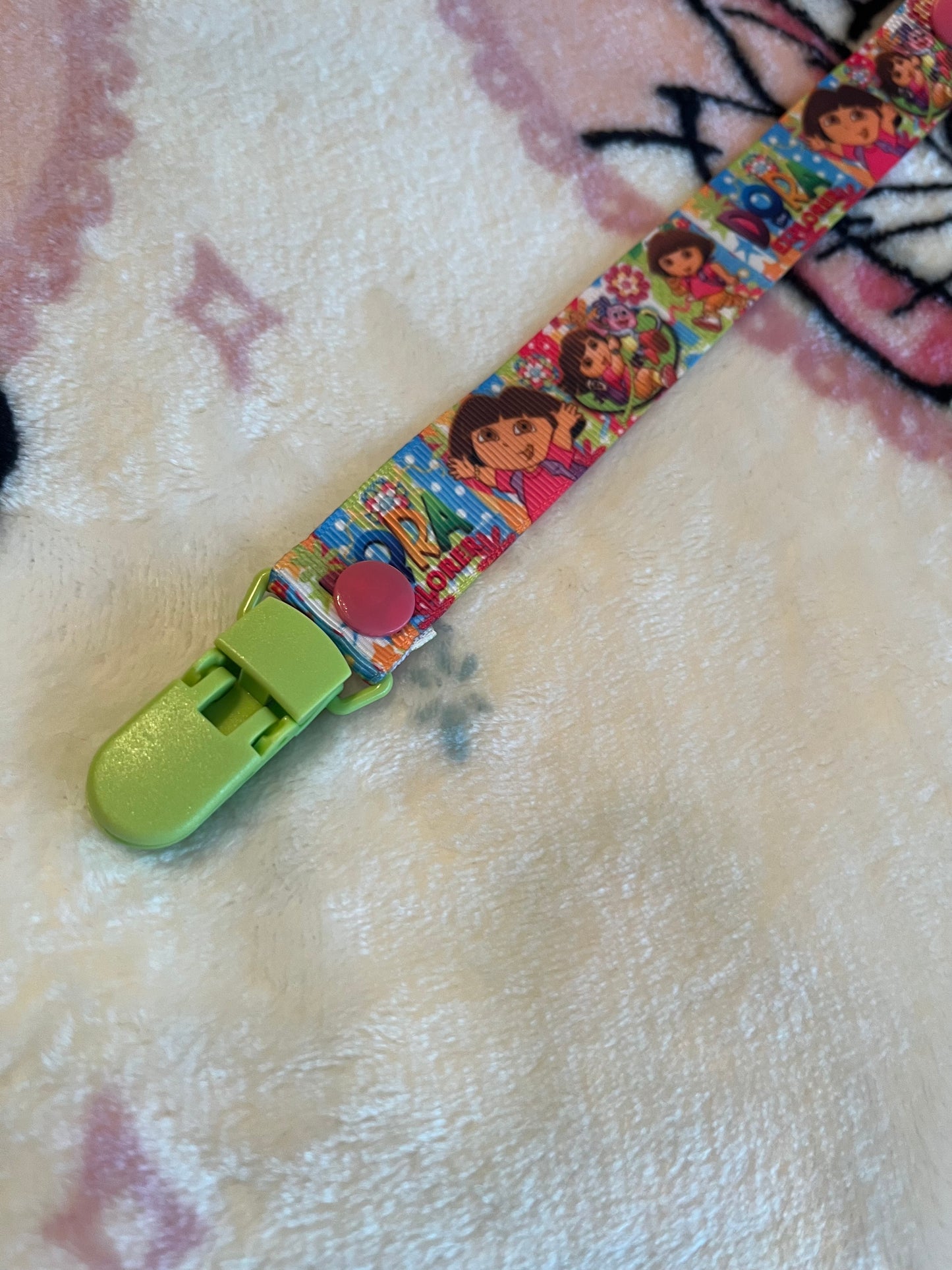 Dora Pacifier Clip