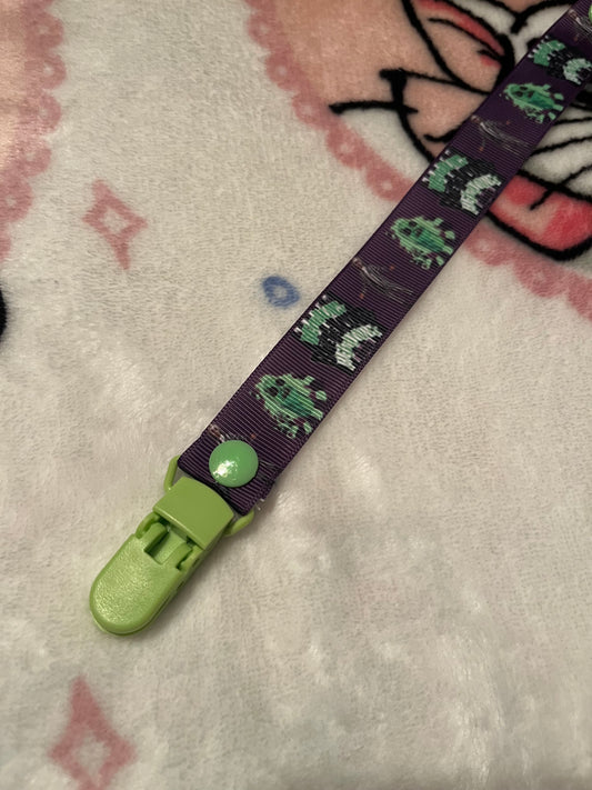 Beetlejuice Pacifier Clip