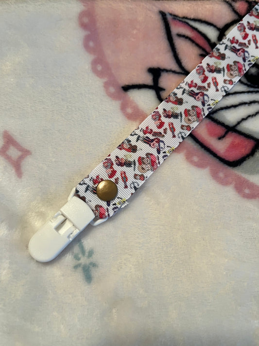 Gravity Falls Pacifier Clip