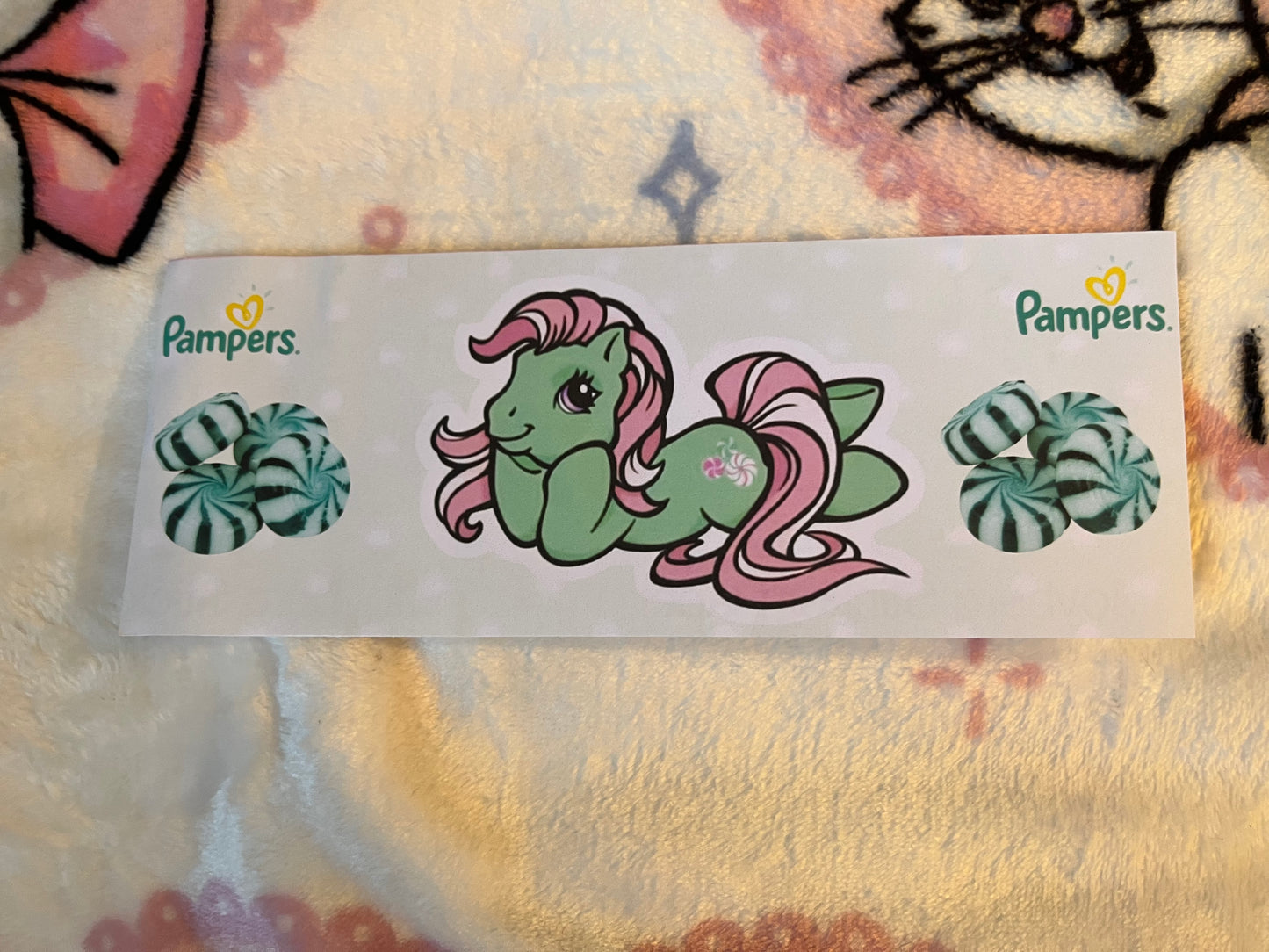 Minty Diaper Tape