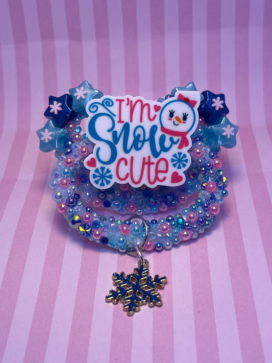 Snow Cute Pacifier