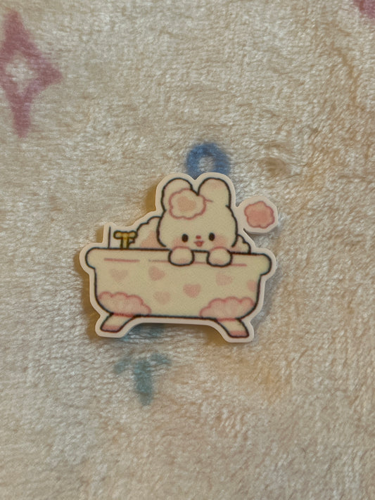Bunny in Bathtub