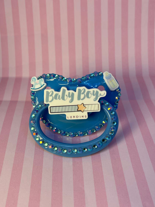 Baby Boy Loading Pacifier