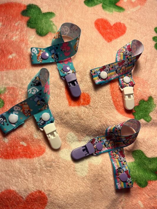 Bluey Pacifier Clips