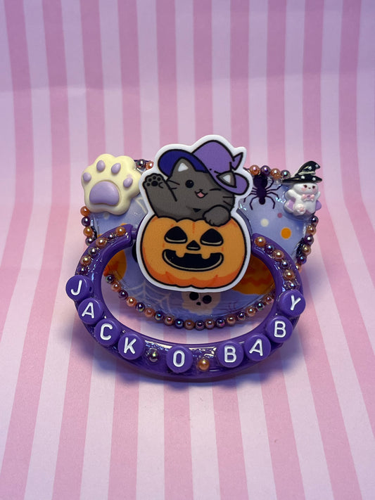 Jack O Baby Pacifier