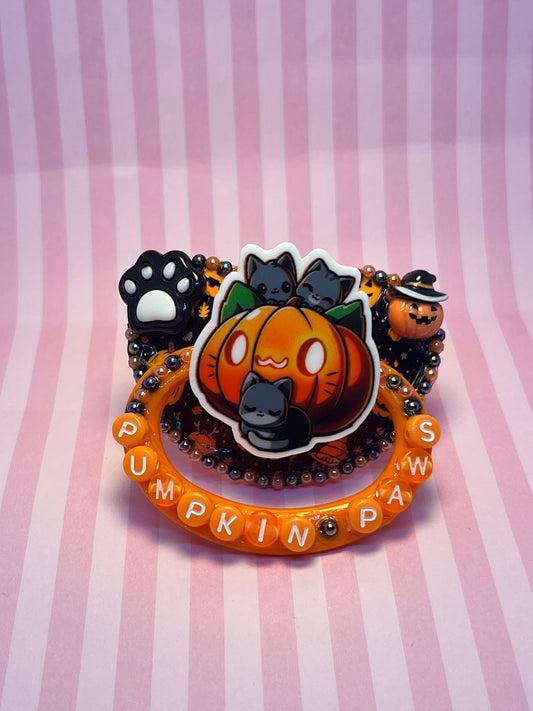 Pumpkin Paws Pacifier