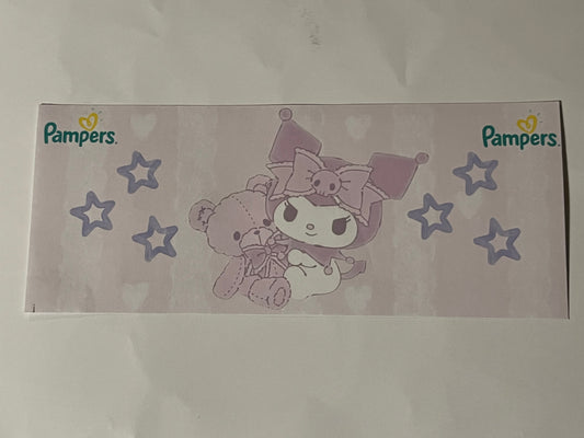 Kuromi Diaper Tape
