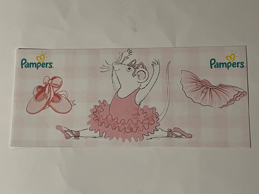 Angelina Ballerina Diaper Tape
