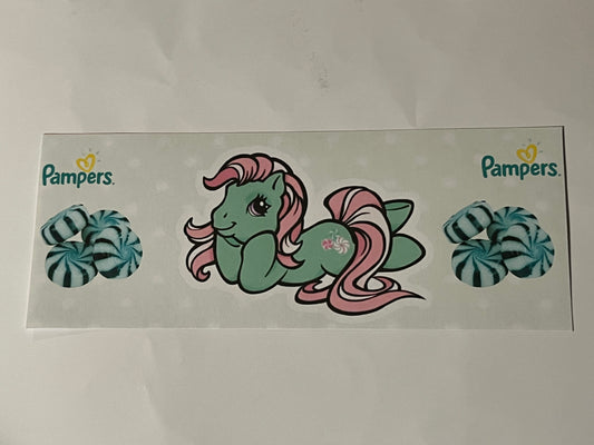 Minty Diaper Tape