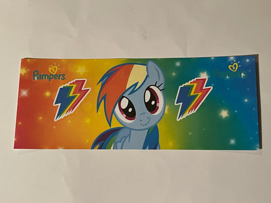 Rainbow Dash Diaper Tape