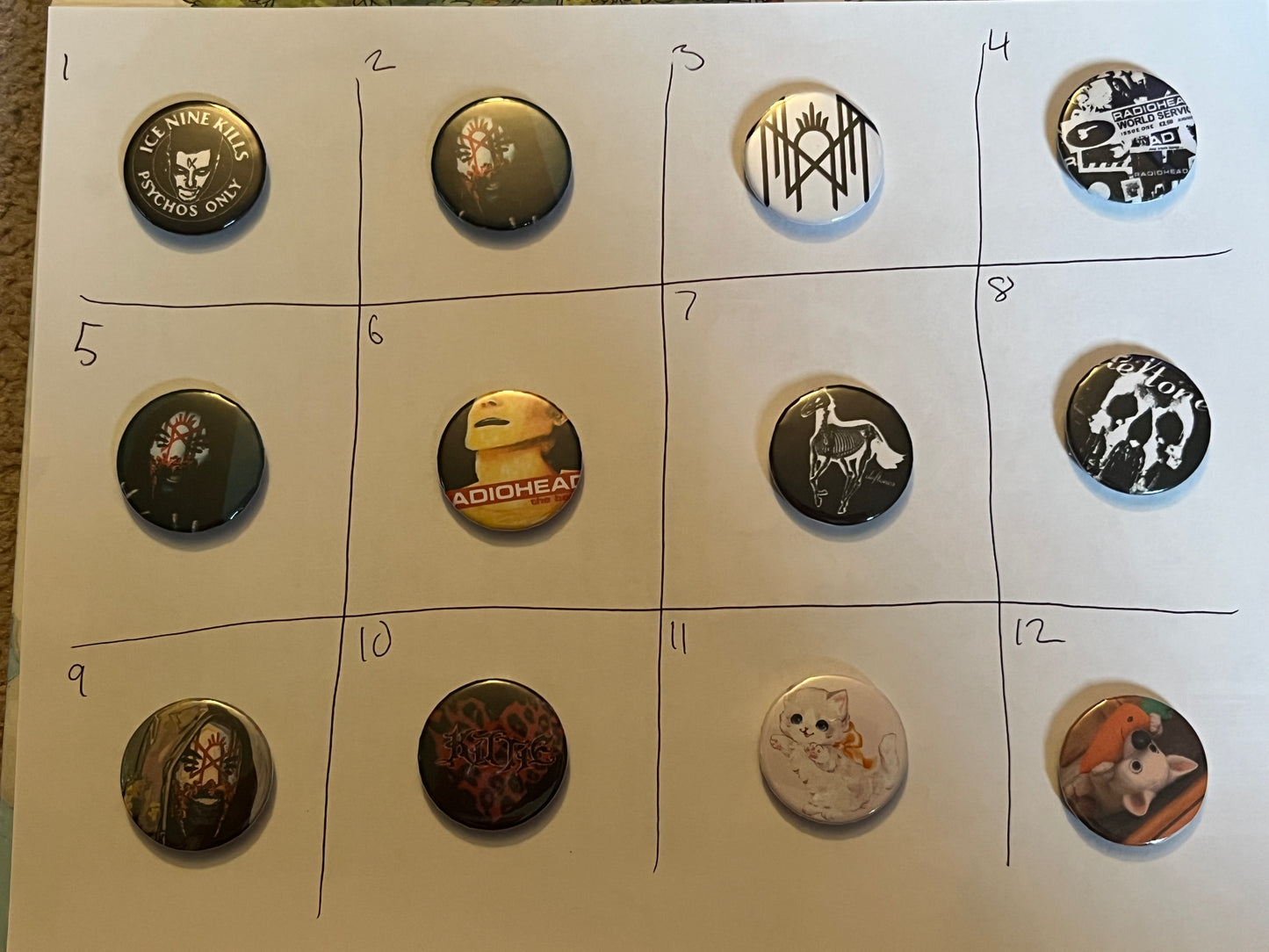 Artist’s Choice Custom (BUTTON CENTER)
