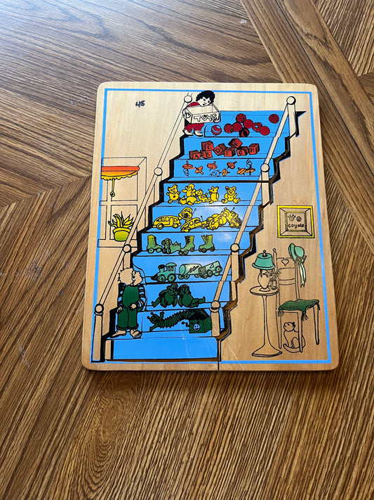Stairs Board Puzzle